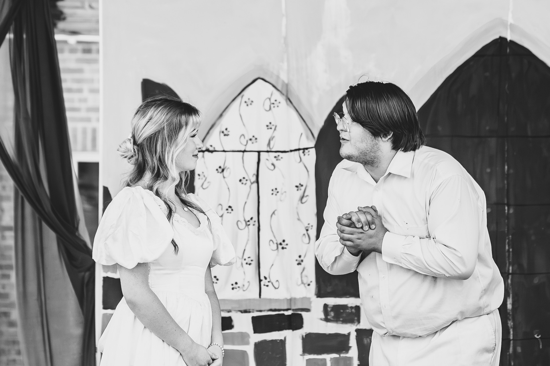 Harrison Buchanan in a scene performance